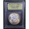 Image 4 : ***Auction Highlight*** 1899-o Rainbow Toned Vam 37 Morgan Dollar $1 Graded GEM+ Unc By USCG (fc)