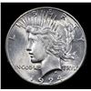 Image 2 : ***Auction Highlight*** 1924-s Peace Dollar $1 Graded Select+ Unc By USCG (fc)