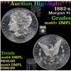 Image 1 : ***Auction Highlight*** 1882-s Morgan Dollar $1 Graded Select Unc+ DMPL By USCG (fc)