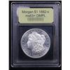 Image 4 : ***Auction Highlight*** 1882-s Morgan Dollar $1 Graded Select Unc+ DMPL By USCG (fc)