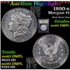 Image 1 : ***Auction Highlight*** 1890-s Morgan Dollar $1 Graded Select Unc DMPL By USCG (fc)