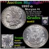Image 1 : ***Auction Highlight*** 1897-o Morgan Dollar $1 Graded Select Unc By USCG (fc)