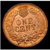 Image 3 : ***Auction Highlight*** 1874 Indian Cent 1c Graded Gem+ Unc RB By USCG (fc)