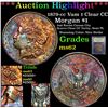 Image 1 : ***Auction Highlight*** 1879-cc Vam 1 Clear CC  Morgan Dollar $1 Graded Select Unc By USCG (fc)