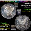 Image 1 : ***Auction Highlight*** 1898-o Morgan Dollar $1 Graded Choice Unc+ DMPL By USCG (fc)