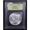 Image 4 : ***Auction Highlight*** 1935-p Peace Dollar $1 Graded Choice+ Unc By USCG (fc)