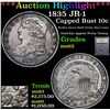 Image 1 : ***Auction Highlight*** 1835 JR-1 Capped Bust Dime 10c Graded Select Unc By USCG (fc)