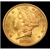 Image 2 : ***Auction Highlight*** 1880-s Gold Liberty Double Eagle $20 Graded Select Unc By USCG (fc)