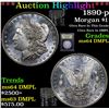Image 1 : ***Auction Highlight*** 1890-p Morgan Dollar $1 Graded Choice Unc DMPL By USCG (fc)