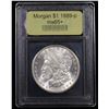 Image 4 : ***Auction Highlight*** 1889-p Morgan Dollar $1 Graded GEM+ Unc By USCG (fc)