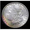 Image 2 : ***Auction Highlight*** 1892-p Rainbow Toned Morgan Dollar $1 Graded Select+ Unc By USCG (fc)