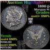 Image 1 : ***Auction Highlight*** 1896-p Morgan Dollar $1 Graded Select Unc+ DMPL By USCG (fc)
