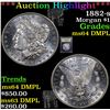 Image 1 : ***Auction Highlight*** 1882-s Morgan Dollar $1 Graded Choice Unc DMPL By USCG (fc)
