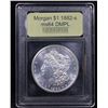Image 4 : ***Auction Highlight*** 1882-s Morgan Dollar $1 Graded Choice Unc DMPL By USCG (fc)