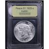 Image 4 : ***Auction Highlight*** 1925-s Peace Dollar $1 Graded Choice+ Unc By USCG (fc)