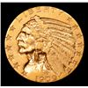 Image 2 : ***Auction Highlight*** 1909-s Gold Indian Half Eagle $5 Graded Select Unc By USCG (fc)