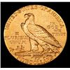 Image 3 : ***Auction Highlight*** 1909-s Gold Indian Half Eagle $5 Graded Select Unc By USCG (fc)