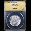 Image 2 : ANACS 1935-p Arkansas Old Commem Half Dollar 50c Graded ms64 By ANACS