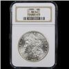 Image 2 : NGC 1889-p Morgan Dollar $1 Graded ms64 By NGC