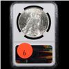 Image 3 : NGC 1923-p Peace Dollar $1 Graded ms63 By NGC
