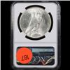 Image 3 : NGC 1925-p Peace Dollar $1 Graded ms64 By NGC