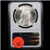 Image 3 : NGC 1923-p Peace Dollar $1 Graded ms63 By NGC