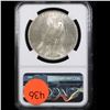 Image 3 : NGC 1923-p Peace Dollar $1 Graded ms64 By NGC