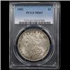 Image 2 : PCGS 1882-p Morgan Dollar $1 Graded ms63 By PCGS