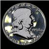 Image 4 : 1956 Type 2 Proof Mint Error Franklin Half Dollar 50c Grades GEM++ Proof Cameo