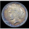 Image 2 : 1922-d Rainbow Toned Vam 1v R6 Peace Dollar $1 Grades Select Unc