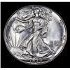 Image 2 : 1942-p Walking Liberty Half Dollar 50c Grades Choice+ Unc