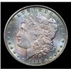 Image 2 : 1888-p Rainbow Toned Morgan Dollar $1 Grades Select+ Unc