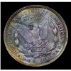 Image 3 : 1921-p Rainbow Toned Morgan Dollar $1 Grades Choice+ Unc