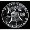 Image 3 : 1962 Proof Franklin Half Dollar 50c Grades Choice+ Proof