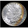Image 2 : 1884-o Rainbow Toned Morgan Dollar $1 Grades Choice+ Unc