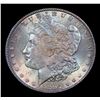 Image 2 : 1897-p Rainbow Toned Morgan Dollar $1 Grades Select+ Unc