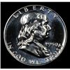 Image 2 : 1950 Proof Franklin Half Dollar 50c Grades Choice Proof