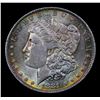 Image 2 : 1881-o Rainbow Toned Morgan Dollar $1 Grades Select Unc