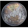 Image 3 : 1889-p Rainbow Toned Morgan Dollar $1 Grades Choice Unc