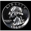 Image 2 : 1960 Proof Washington Quarter 25c Grades GEM++ Proof