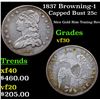 Image 1 : 1837 Browning-1 Capped Bust Quarter 25c Grades vf++