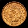 Image 2 : 1864 Bronze Indian Cent 1c Grades Choice Unc RB