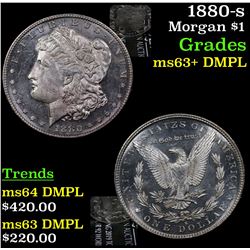 1880-s Morgan Dollar $1 Grades Select Unc+ DMPL