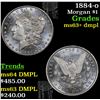 Image 1 : 1884-o Morgan Dollar $1 Grades Select Unc+ DMPL