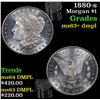 Image 1 : 1880-s Morgan Dollar $1 Grades Select Unc+ DMPL
