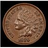 Image 2 : 1880 Indian Cent 1c Grades Choice AU/BU Slider