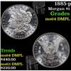 Image 1 : 1885-p Morgan Dollar $1 Grades Choice Unc DMPL