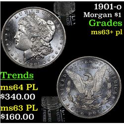1901-o Morgan Dollar $1 Grades Select Unc+ PL