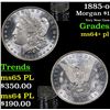 Image 1 : 1885-o Morgan Dollar $1 Grades Choice Unc+ PL