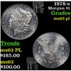 Image 1 : 1878-s Morgan Dollar $1 Grades Select Unc PL